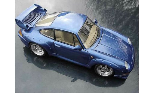 Porsche 911 GT2 1/18 Ut Models lagon blu modellini auto