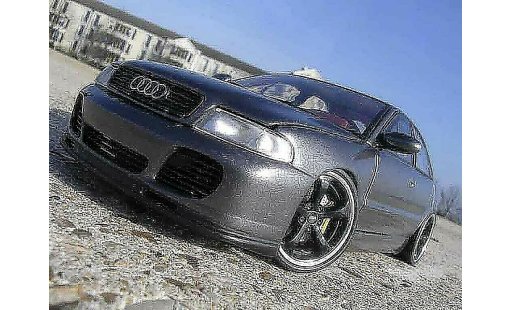Audi A4 berline 1/18 Ut Models rs turbo techart grigio anthracite modellini auto