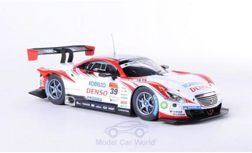 Lexus SC 430 1/43 Ebbro 430 No.39 Denso Kobelco Super GT 500 2012 J.Wakisaka/H.Ishiura modellino in miniatura