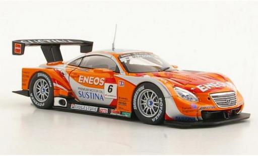 Lexus SC 1/43 Ebbro 430 No.6 Eneos Sustina Super GT 500 2011 modellino in miniatura