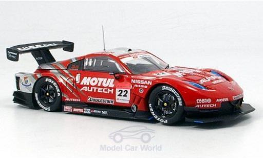 Nissan Fairlady Z 1/43 Ebbro Motul Super GT 2007 modellino in miniatura