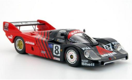 Porsche 956 1/43 Ebbro No.8 Advan Advan WEC Japan 1983 modellino in miniatura