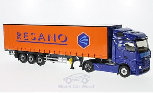 Mercedes Actros 1/43 Eligor 2 Streampace Resano Gardinenplanen-SZ modellino in miniatura