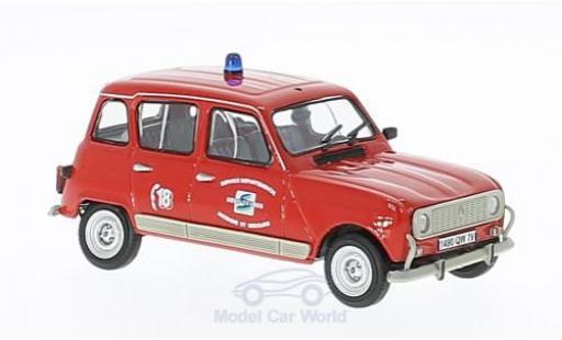 Renault 4 1/43 Eligor TL SDIS Frankreich mit Figur ohne Vitrine modellino in miniatura