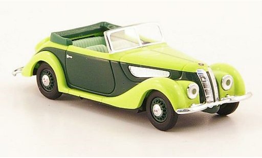 EMW 327 Cabriolet 1/87 Busch Cabrio verde/verde CMD-Ausfuhrung modellini auto