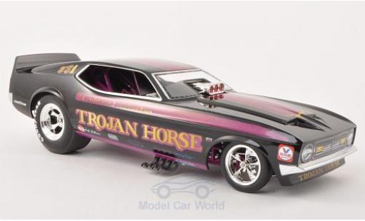 Ford Mustang 1/18 Ertl Funny Car Trojan Horse NHRA 1972 modellino in miniatura