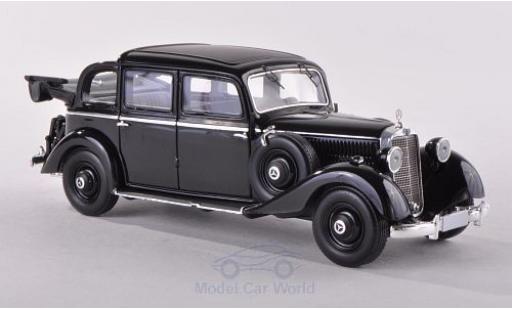 Mercedes 260 1/43 Esval Models D Pullmann Landaulet nero 1936 geöffnet modellino in miniatura