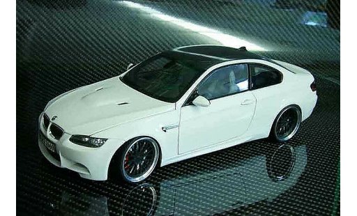 Bmw M3 coupe 1/18 Kyosho E92 alpine bianco carbone modellini auto