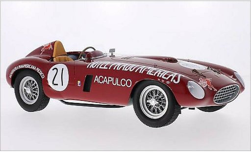Ferrari 250 Monza 1/12 CMF No.21 Hotel Prado Americas Carrera Panamericana modellini auto