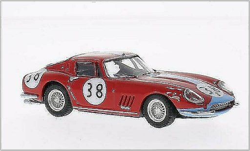 Ferrari 275 GTB/4 1/43 Best Coupe No.38 1000 Km di Parigi 1966 /C.Gaspar modellini auto