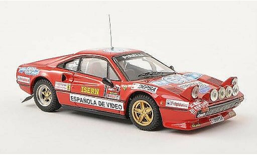 Ferrari 308 GTB 1/43 Best No.1 Rally di Spagna 1984 /Osona modellini auto