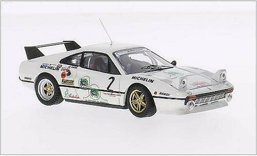 Ferrari 308 GTB 1/43 Best No.2 Team Michelotto Monza 1983 modellini auto