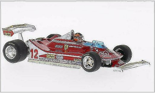 Ferrari 312 T4 1/43 Brumm No.12 Scuderia GP Holland 1979 modellini auto