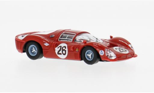 Modellini auto Ferrari 330 P3 Daytona 1967 #26 P.Rodriguez/J.Guichet 1/87 Brekina