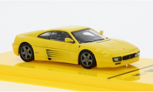 Ferrari 348 1/64 Tarmac Works Challenge gelb 1:64 modellino in miniatura