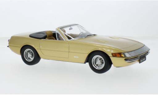 Ferrari 365 1/18 KK Scale GTS/4 Daytona Spider beige 1969 1:18 modellino in miniatura