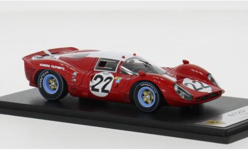 Ferrari 412 1/43 Look Smart P 24h Le Mans 1967 #22 J.Guichet/H.Müller 1:43 modellino in miniatura
