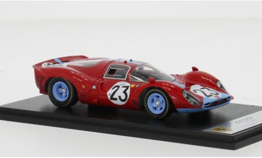 Ferrari 412 1/43 Look Smart P 24h Le Mans 1967 #23 R.Attwood/P.Courage 1:43 modellino in miniatura