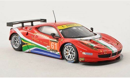 Ferrari 458 Italia GT2 1/43 Fujimi No.61 AF Corse 24h Le Mans 2013 /M.Cioci modellini auto