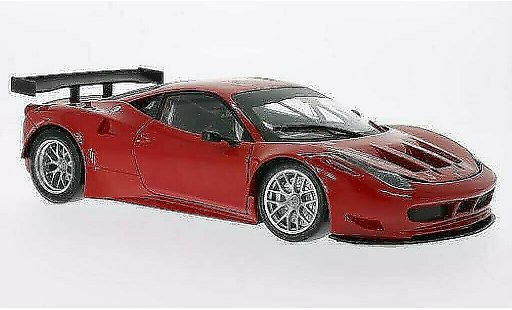 Ferrari 458 Italia GT2 1/18 Hot Wheels rosso modellini auto