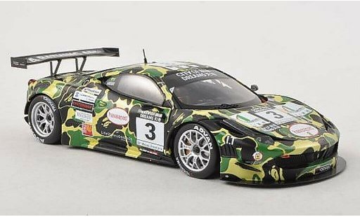 Ferrari 458 Italia GT3 1/43 Fujimi No.3 Auto /AF Corse Macau GT Cup 2012 modellini auto
