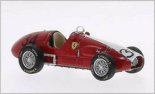 Ferrari 500 F2 1/43 Brumm No.34 Scuderia Svizzera Espadon GP Germania 1953 modellini auto