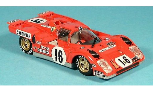 Ferrari 512 M 1/43 Brumm 4th Scuderia David Piper Craft-Wier modellini auto