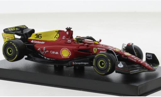 Ferrari F1 1/43 Burago -75 Formel 1 GP Monza 2022 Scuderia #16 C.Leclerc 1:43 Bburago modellino in miniatura