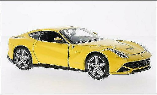 Ferrari F12 Berlinetta 1/24 Burago 2 Berlina giallo modellini auto