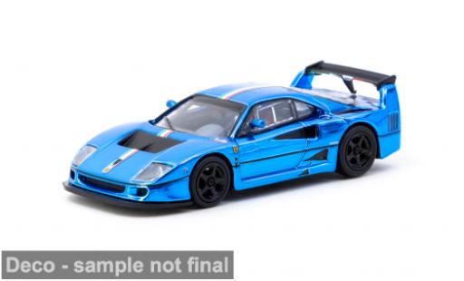 Ferrari F40 1/64 Tarmac Works LM blau Coca Cola 1:64 modellino in miniatura