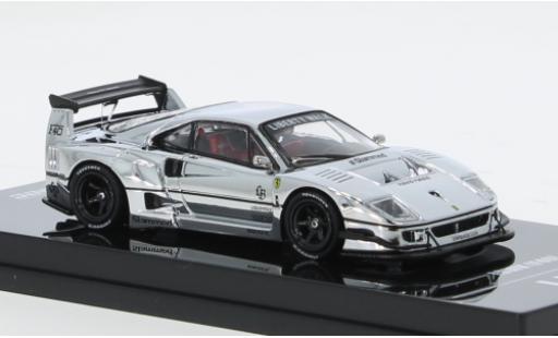 Ferrari F40 1/64 INNO64 silber 1:64 modellino in miniatura