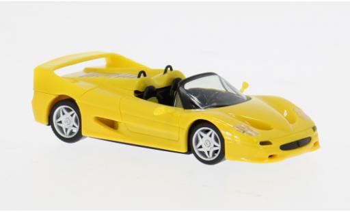 Ferrari F50 1/87 Herpa Spider gelb 1:87 modellino in miniatura