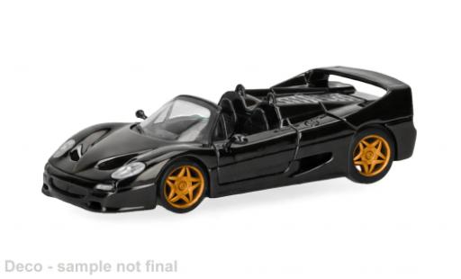 Ferrari F50 1/87 Herpa Spider schwarz 1:87 modellino in miniatura