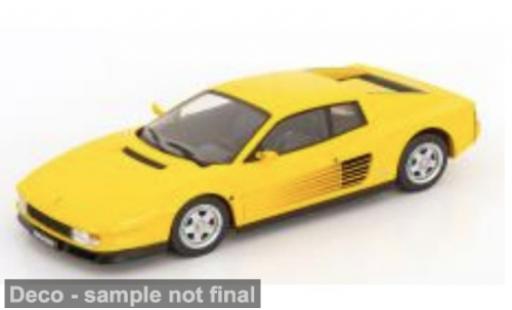 Ferrari Testarossa 1/18 KK Scale gelb 1986 1:18 modellino in miniatura