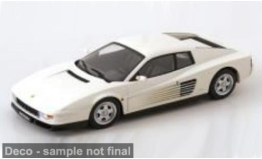 Ferrari Testarossa 1/18 KK Scale weiss 1986 1:18 modellino in miniatura