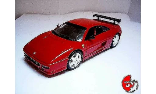 Ferrari F355 Berlinetta 1/18 Hot Wheels Berlina challenge rosso modellini auto
