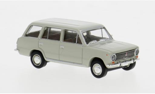 Fiat 124 1/87 Brekina Familiare grau 1966 1:87 modellino in miniatura