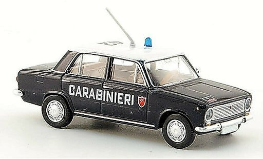 Fiat 124 Limousine 1/87 Brekina Berlina Carabinieri Polizia modellini auto