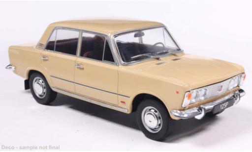 Modellini auto Fiat 125 P beige 1979 1/24 WhiteBox