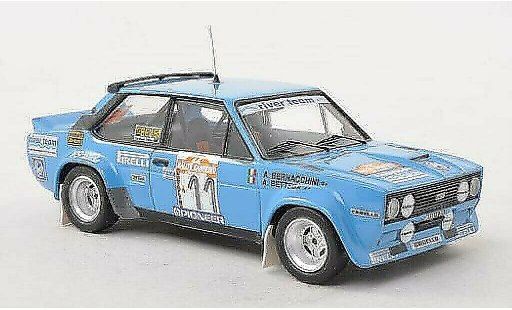 Fiat 131 Abarth 1/43 Trofeu No.11 River Team Rally San Remo 1980 /A.Bemacchini modellini auto