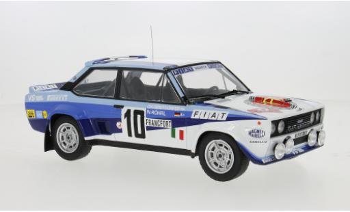 Fiat 131 1/18 Werk83 Abarth Rally Monte Carlo 1980 #10 W.Röhrl/C.Geistdörfer 1:18 modellino in miniatura