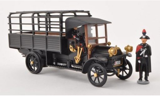 Fiat 18 Pritsche 1/43 Rio BL pianale Carabinieri opaco-nero modellini auto