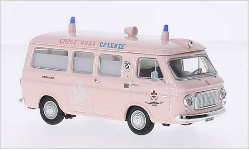 Fiat 238 Van 1/43 Rio Crosa Rossa Celeste Milano modellini auto
