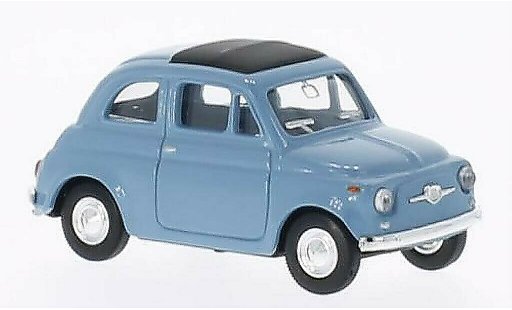 Fiat 500 B 1/43 Del Prado blu modellini auto