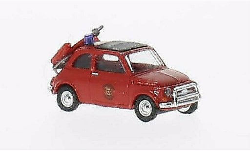Fiat 500 B 1/87 Busch Brandweer Vigili del fuoco (NL) modellini auto