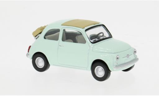 Modellini auto Fiat 500 F blau 1965 1/43 Norev