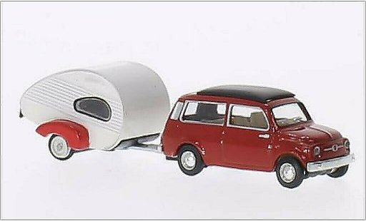 Fiat 500 Giardiniera 1/87 Schuco Giardinera rosso modellini auto