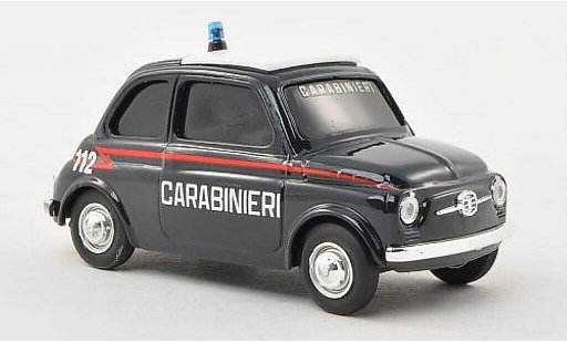 Fiat 500 Police 1/43 Brumm Polizia modellini auto