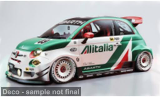 Fiat 595 1/18 Solido Abarth LB-Works Alitalia 1:18 modellino in miniatura