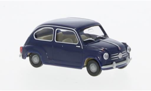 Fiat 600 1/87 Wiking blau 1955 1:87 modellino in miniatura